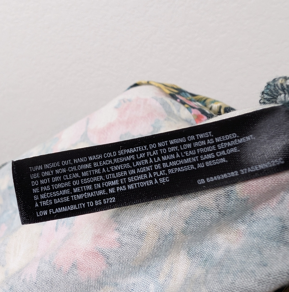 💘 Lilka Floral Torsade Dress M - Picture 7 of 8